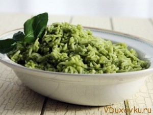 зеленый рис